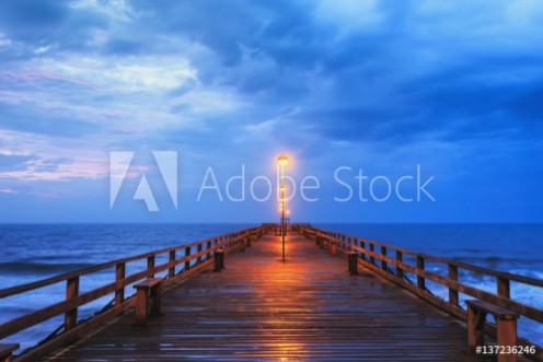 Picture of Morning at the Pier